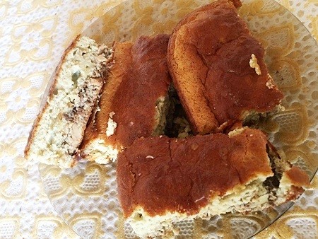 пирог с вечерним коктейлем