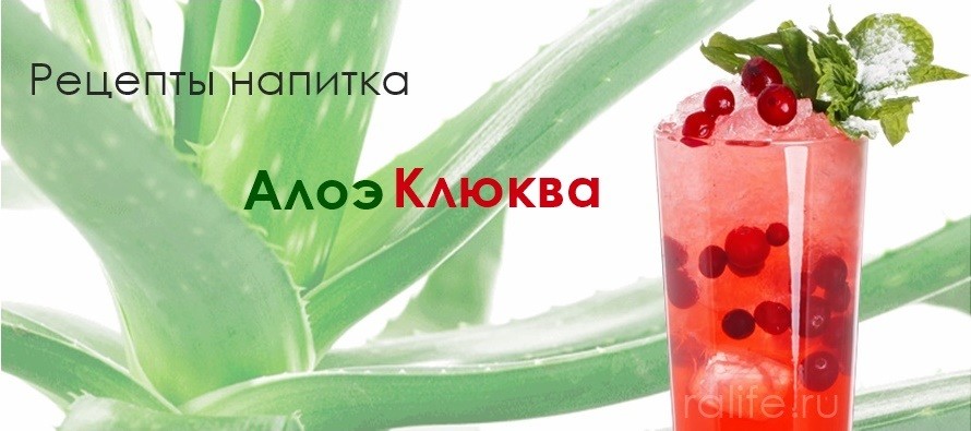 Рецепты напитка Гербал Алоэ Клюква для наслаждения