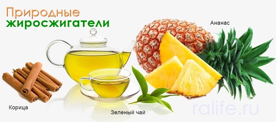 Роль натуральных жиросжигателей при похудении