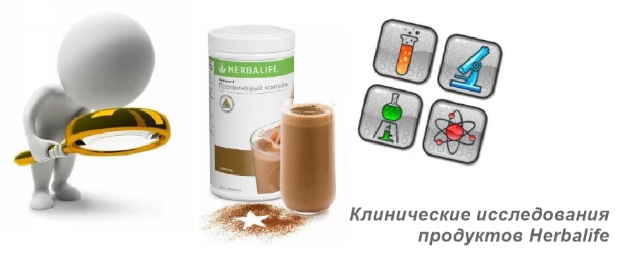 Клинические исследования продуктов Гербал