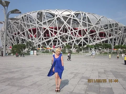 В Пекине в Олимпийской деревне В Пекине в Олимпийской деревне