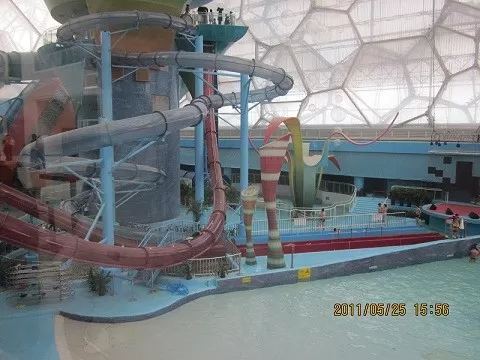 В Пекине в Олимпийской деревне В Пекине в Олимпийской деревне