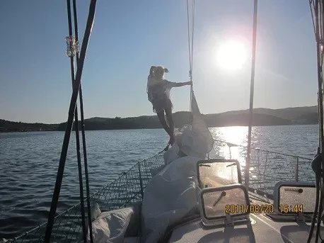 Антарес в Находке - отдых под парусами.