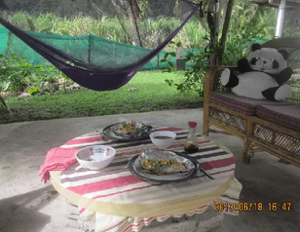 стейк из семги с овощами