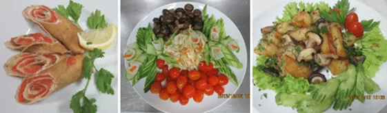 Красивое украшение блюд