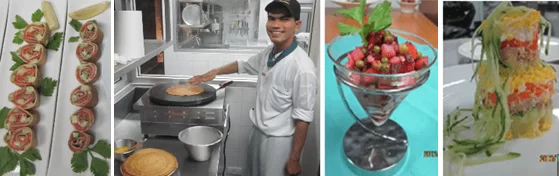 Красивое украшение блюд