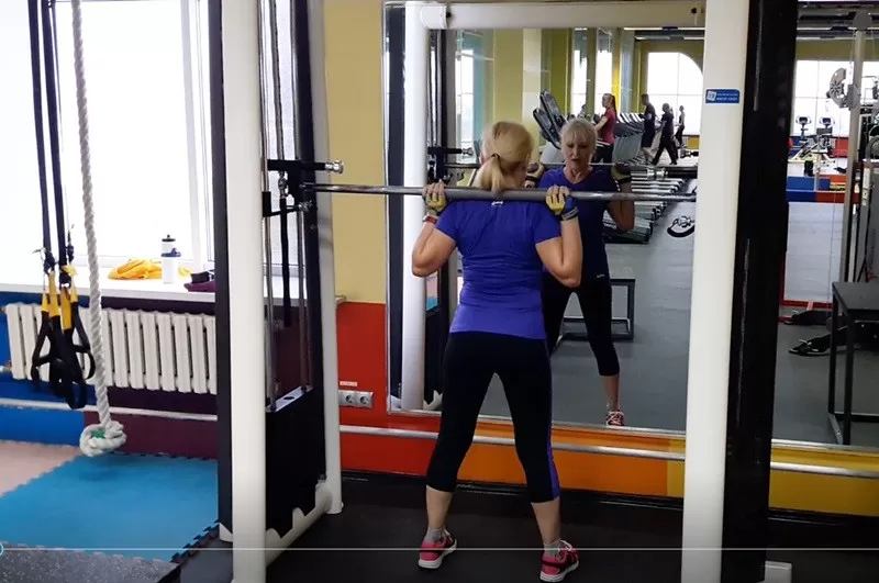 тренировки в спорт зале