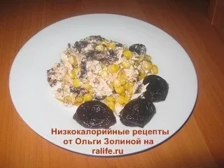 Рецепты низкокалорийных салатов