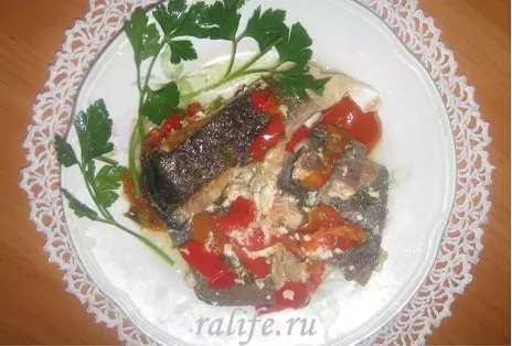 рыба с овощами