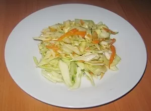 салат из капусты и огурца
