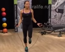Упражнения на скакалке - видео упражнения на скакалке