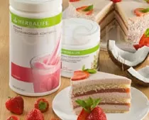 Торт диетический «Клубника на снегу» не навредит вашей фигуре рецепты гербалайф торт диетический клубника на снегу