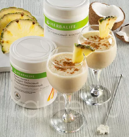 экзотический коктейль пина колада