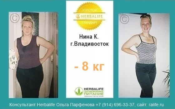 похудеть на 8 кг в домашних условиях