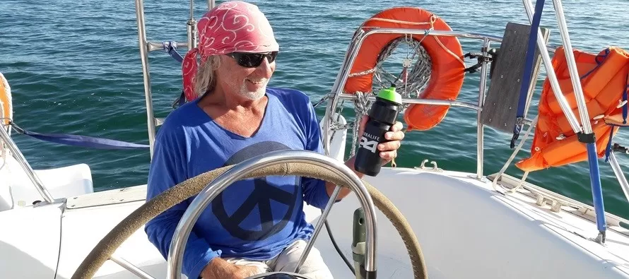 с Джеком на яхте