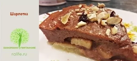 Попробуйте наши низкокалорийные десерты, видео рецепт рецепт шарлотки