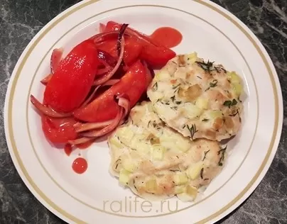 рубленные куриные котлетки