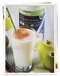 Шейк с яблоком и корицей