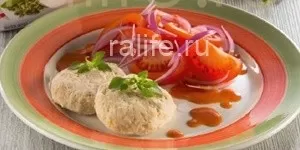 паровые куриные котлетки