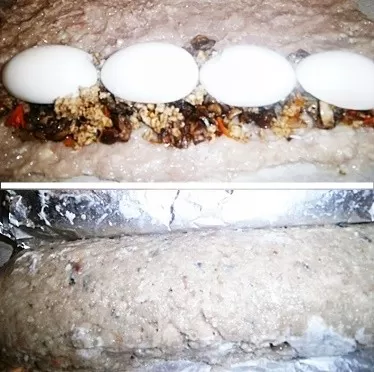 рулет из куриных грудок в фольге