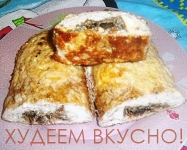 рулеты из куриных грудок в фольге