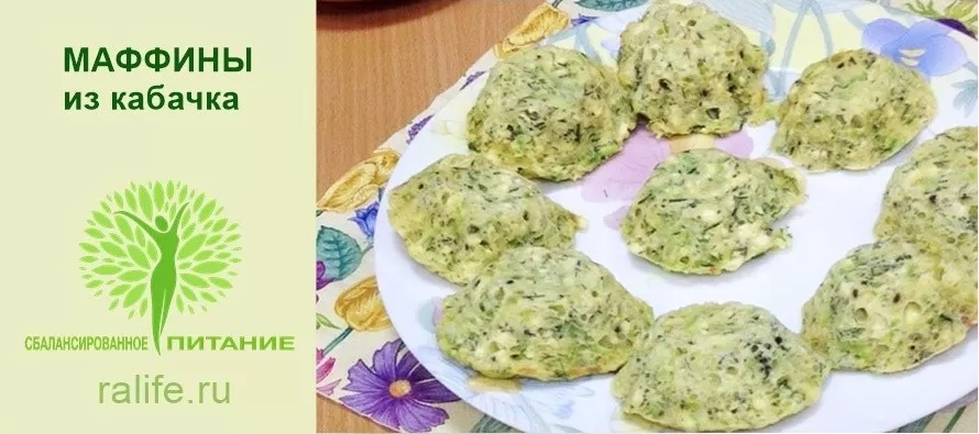 Маффины из кабачков