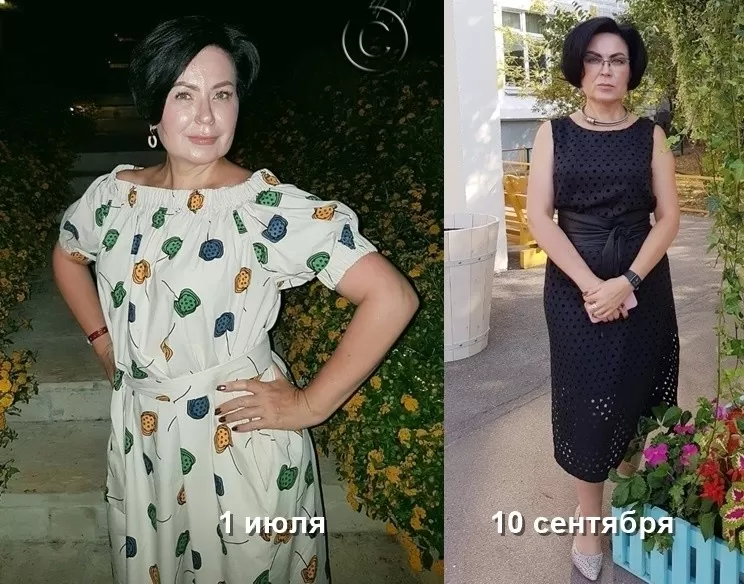 результат похудения в марафоне за 14 дней