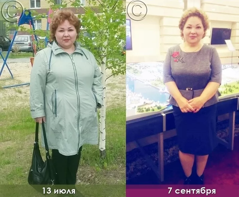 за 3 месяца похудела на 11 кг