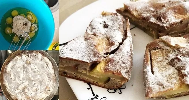 рецепт яблочного пирога