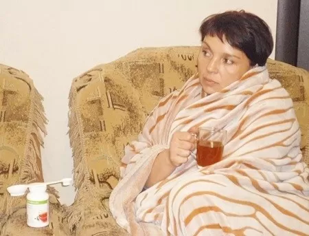 пить чай, когда болеешь