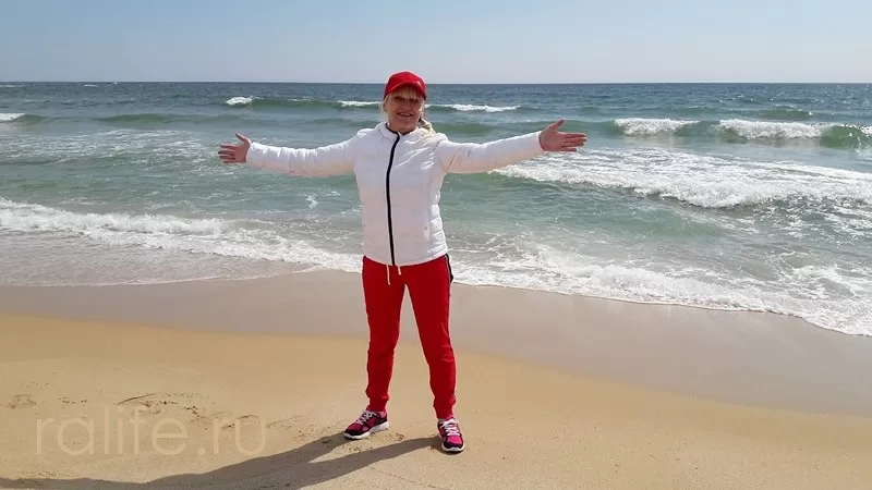 совместные тренировки на пляже