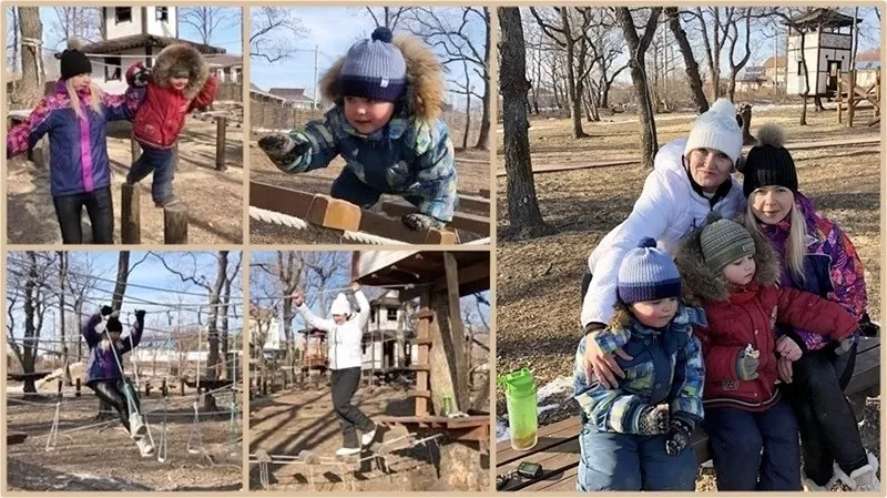 Находка, 38 Самураев, веревочный парк