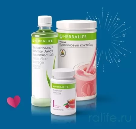 набор продуктов Гербал для завтрака