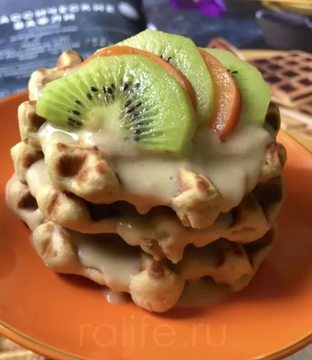 Протеиновые вафли без муки