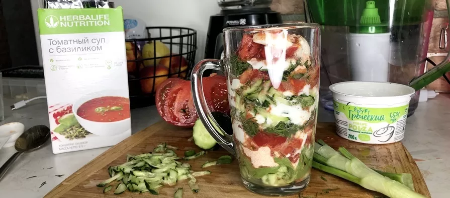 Протеиновый салат