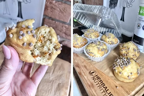 кексы без муки, без сахара