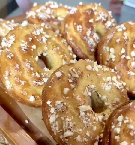 кокосовые пончики